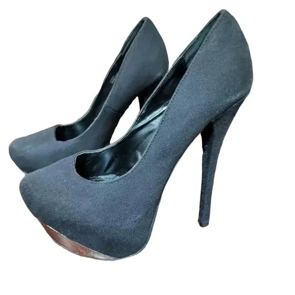 SHOE Dazzle Platform Heels. Size 8.5 - Picture 2 of 10
